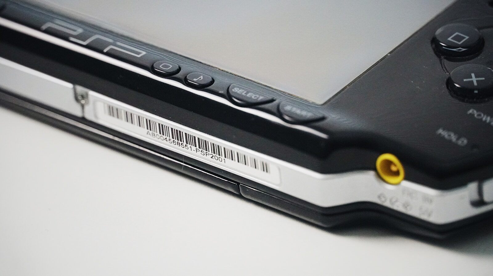 A close up of a video game controller